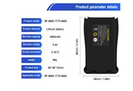 Pin Dung Lượng 2800 Mah Dùng Cho Bộ Đàm Baofeng 888s Baofeng 666s 777s TK-608 MT918 GP668 TK888s TK3