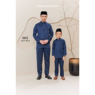 SET RAYA BAJU MELAYU SEDONDON AYAH DAN ANAK CEKAK MUSANG | BAJU MELAYU DEWASA KIDS MURAH | SLIMFIT N
