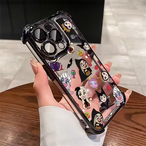 Cute Evils Queens Disneys Princess Phone Case For Vivo Y77 Y38 Y36 Y50 Y28 Y27 V29e V27 V25 V23 S15 