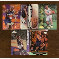 Lot of 5 - Jason Kidd SkyBox 2 Point Play SkyTech Force Co-Stars Electrifying Superstars Cards
