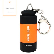 Keychain Pocket Torch USB Rechargeable LED Light Flashlight Lamp Waterproof Strong Light Small Flash