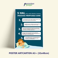 5 Things Midwifery Poster about Early Nursing Initiation IMD