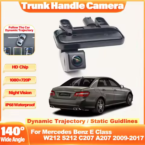 140° HD 1080×720P Rear View Camera For Mercedes Benz E Class W212 S212 C207 A207 2009-2017 E200 E220