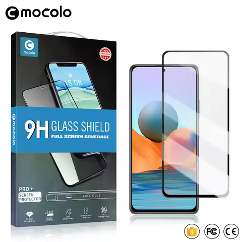 Mocolo Full Screen Tempered Glass Film On For Xiaomi Redmi Note 10 11 Pro 10s 11s Note10 Note11 10Pr