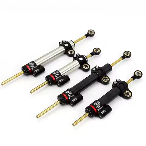 345mm 255mm Universal Motorcycle Adjustable Steering Damper Stabilizer For Yamaha MT10 MT-07 MT09 ZX