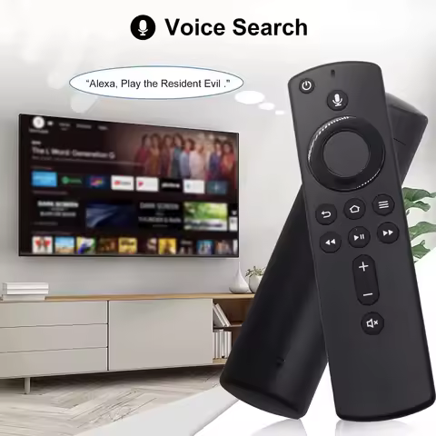 Replacement Voice Remote Control (2nd GEN) L5B83H with Power and Volume Control Fit for 2nd Gen Fire