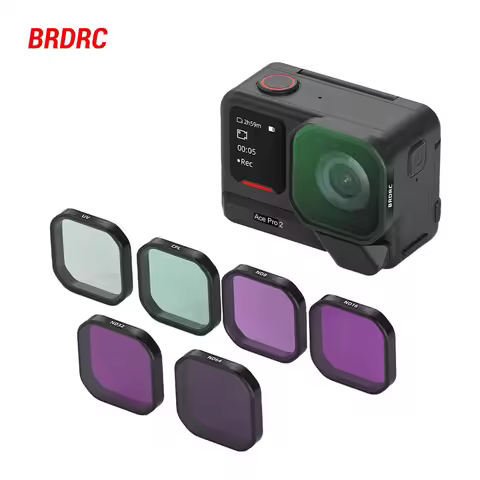 BRDRC UV/CPL/ND Quick Release Filter For Insta360 Ace Pro 2 Camera HD Optical Glass Nano Coating Ins