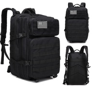 50L ManWomen Military Backpack Tactical Crossfit Gym Bag Fitness Waterproof Molle Bug Out Bag Outdoo
