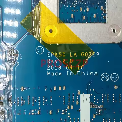 LA-G07EP LA-G07DP Mainboard For HP 15-DA Laptop Motherboard With I3 I5 I7-7th/I3 I5 I7-8th Gen CPU 1