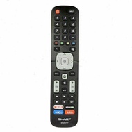 EN2A27ST Remote Control for Sharp LCD HD Smart TV VUDU/NETFLIX/amaazon