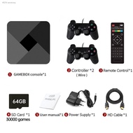 ☃▼♕Powkiddy GAMEBOX G5 S905L WiFi 4K HD Super X Console 40000+ Retro Classic Game Mini TV Box Video Player For PS1 PSP N