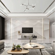 Light Luxury Background Wall Tile Art Geometry New Chinese Style Film Television Wall Microcrystalli
