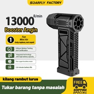 SOARFLY 130000rpm Booster Angin Turbo Fan Mini Air Blower Turbo Jet Fan Blower High Speed Angin Dust