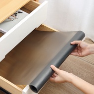 Japanese Kitchen Drawer Liner Antibacterial Moisture-Proof Mat Cabinet Kitchen Cabinet Wardrobe Shoe Cabinet Thickened Oil-Proof Waterproof Adhesive Paper