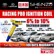 Original Shenzo Toyota Ignition Plug Coil 90919-02244 Camry Estima Alphard Wish Harrier RAV4 Previa