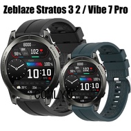 For Zeblaze Stratos 3 2 Vibe 7 pro Strap Band Belt Smartwatch Silicone Soft Bracelet