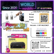 CANON PIXMA G2010 Refillable Ink Tank All-In-One Printer - GI790BK GI790C GI790M GI790Y - PRINT SCAN