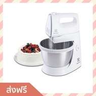 🔥ขายดี🔥 เครื่องผสมอาหาร Electrolux ความจุ 3.5 ลิตร พร้อมหัวตี 2 แบบ รุ่น EHSM3417 - เครื่องตีแป้ง เค
