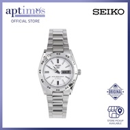 [Aptimos] Seiko Seiko5 SYMG35K1 White Dial Women Automatic Bracelet Watch