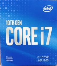 CPU (ซีพียู) INTEL CORE I7-10700F 2.9 GHz (SOCKET LGA 1200) มือสอง