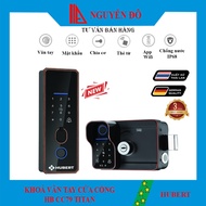 Hubert HB CC79 Titan gate fingerprint lock German standard with 6 remote control features using IP68