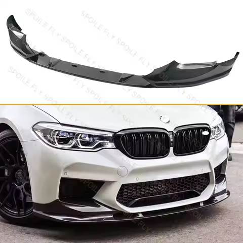 3X 2018 To 2020 For BMW F90 M5 M5C Car Front Bumper Lip Spoiler Splitter Diffuser Guard Trim Body Ki