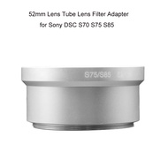 Lens Filter Adapter 52mm Lens Tube for Sony DSC S70 S75 S85 NP8553