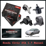 SM Engine Mounting Set - Honda Civic S5A 1.7 Auto / Stream S7A 1.7 Auto ( 1+1Year Warranty )