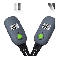 Wireless Humidity Sensor Color-coded Scale Always-on Display Plant Water Monitor