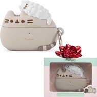 iFace x Pusheen Cute AirPods 3 Case - Silicone Protective Cover [Carabiner Clip Included] [Wireless 