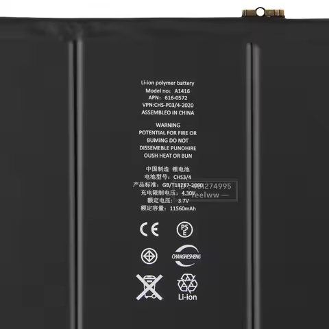 New Battery For iPad 2 iPad 3 iPad 4 iPad 5 iPad 6 iPad 7 iPad 8 iPad Air iPad Air 2 A1376 A1416 A14