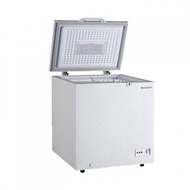 Sharp Chest Freezer with Lock and LED Light