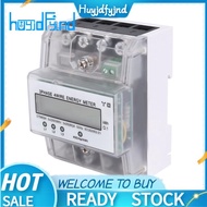 3 Phase 4 Wire Energy Meter 220/380V 20-80A Energy Consumption KWh Meter Rail Installation Digital E