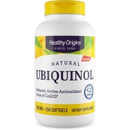 Healthy Origins Ubiquinol (Active Form of CoQ10), 300 mg - Ubiquinol Supplements for Heart Health & 