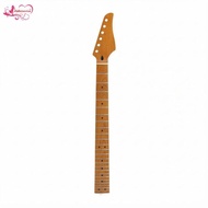 [Abbraccia] Roasted Maple Electric Guitar Neck 24-Fret Replacement Guitar Neck 25.5 Inch for Luthier