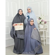 telekung cotton telekung telekung budak telekung siti khadijah TELEKUNG EXCLUSIVE  SULAM COTTON ROSE