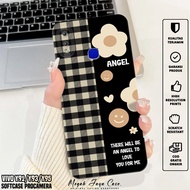 Softcase VIVO Y91 Y93 Y95hp - Case VIVO Y91 Y93 Y95 FLOWER Motif - Casing hp - VIVO Y91 Silicone - V