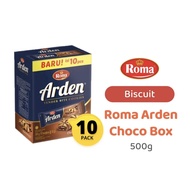 Roma Arden choco splendid biskuit cokelat 1 box isi10 pack