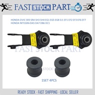 1SET 4PCS REAR ABSORBER LINK/LINK BUSH - HONDA CIVIC SR3 SR4 SH3 SH4 EG1 EG5 EG8 EJ1 EF1 EF2 EF3 EF6 EF7/INTEGRA DA5 DA7