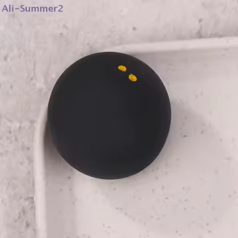 {Summer2} Double Yellow Point Squash Ball Rubber Squash Racquet Balls Squash Speed Training For Doub