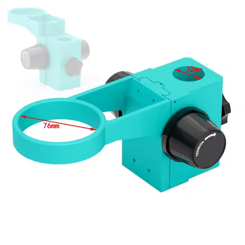 RF4 Microscope Bracket Lens Bracket Stereomicroscope Accessories Binocular Microscope Magnifier Lens