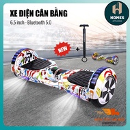 6.5 Inch 2-Wheel Electric Balance Scooter - 2-Wheel Electric Balance Scooter with Bluetooth Connecti