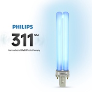 Philips 311nm Ultraviolet Phototherapy Lamp Tube UV Light Bulb UVB Lamp PL-S 9W/01/2P Narrow Band Me