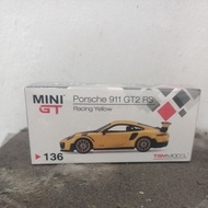 Mini GT/ 136 Porsche 911 GT2 RS Racing Yellow - Free Protector