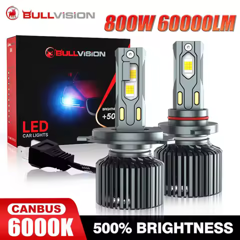 G3 Car Headlight H4 H7 LED H8 H11 H9 9005 HB3 9006 HB4 9012 Hir2 Led 6000K CSP Bulb Canbus Automobil