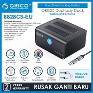 Orico DOCKING SATA HDD/SSD RGB 10Gbps USB-C 3.2 Gen 2-8828C3