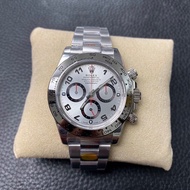 Watches__ (Watches__) N Original Factory New Product Movement 4130 Platinum Steel Belt Model In