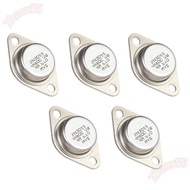 ZHAOX 5Pcs Power Transistors, 15A/60V Metal  2N3055 Power Transistors, Transistors Set 2N3055 NPN TO