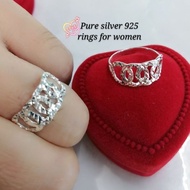 Pure silver 925 Coco Ring Cincin Perempuan Perak tulen 925纯银戒指 R1252 Original Silver 925 silver ring for women