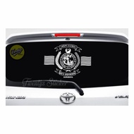CORPS ALUMNI POLTEKPEL STICKERS CUTTING STICKERS car sticker